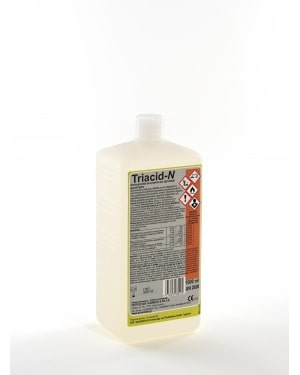 Καθαριστικό και απολυμαντικό υγρό εργαλείων χωρίς αλδεϋδες Triacid N 1lt