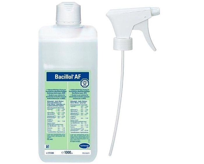 Απολυμαντικό υγρό επιφανειών Bacillol AF 1ltr