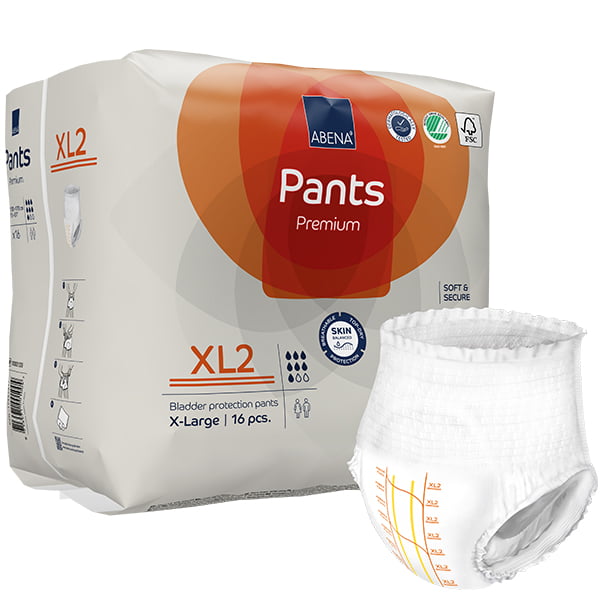Βρακάκια ABENA Pants XL2, Νύχτας, 16τεμ.