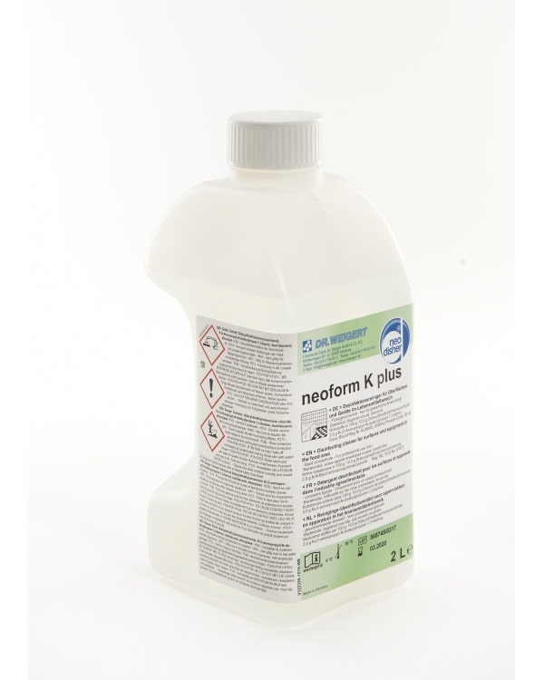 Υγρό καθαριστικό και απολυμαντικό για γενικές επιφάνειες Neoform K Plus 2lt