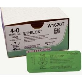 Ράμμα Ethilon 4/0 19mm 3/8 45cm τριγωνική Medipac W1620T